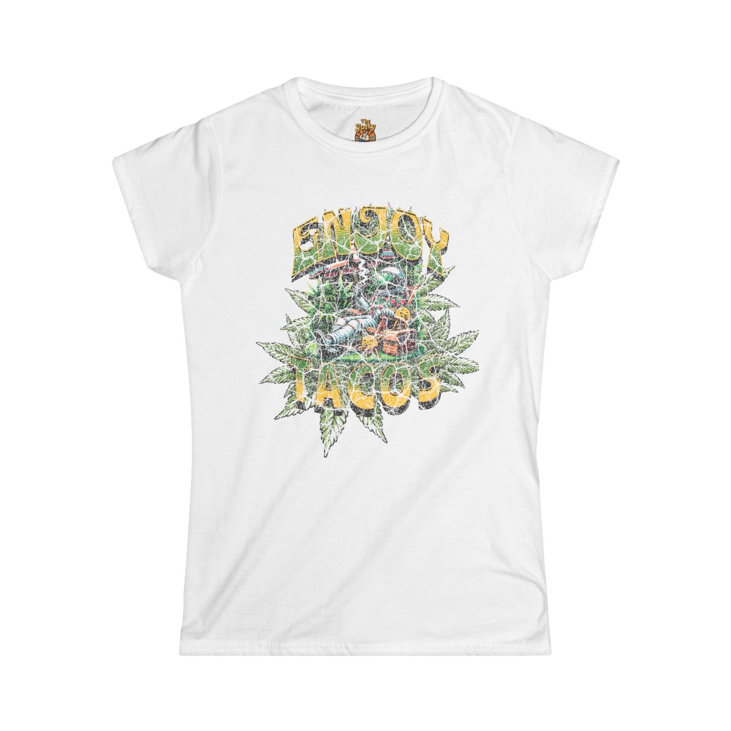 Enjoy the Tacos & Weed / Pot Women's Softstyle Tee