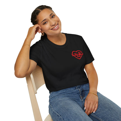 Jeep Heartbeat T-Shirt — Jeep Life Heart EKG Logo Tee