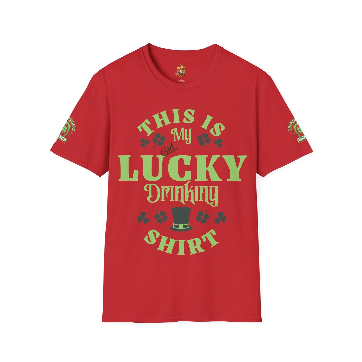 Lucky Drinking Shirt Tee — "This Is My get Lucky Drinking Shirt" St. Patrick’s Day T-Shirt