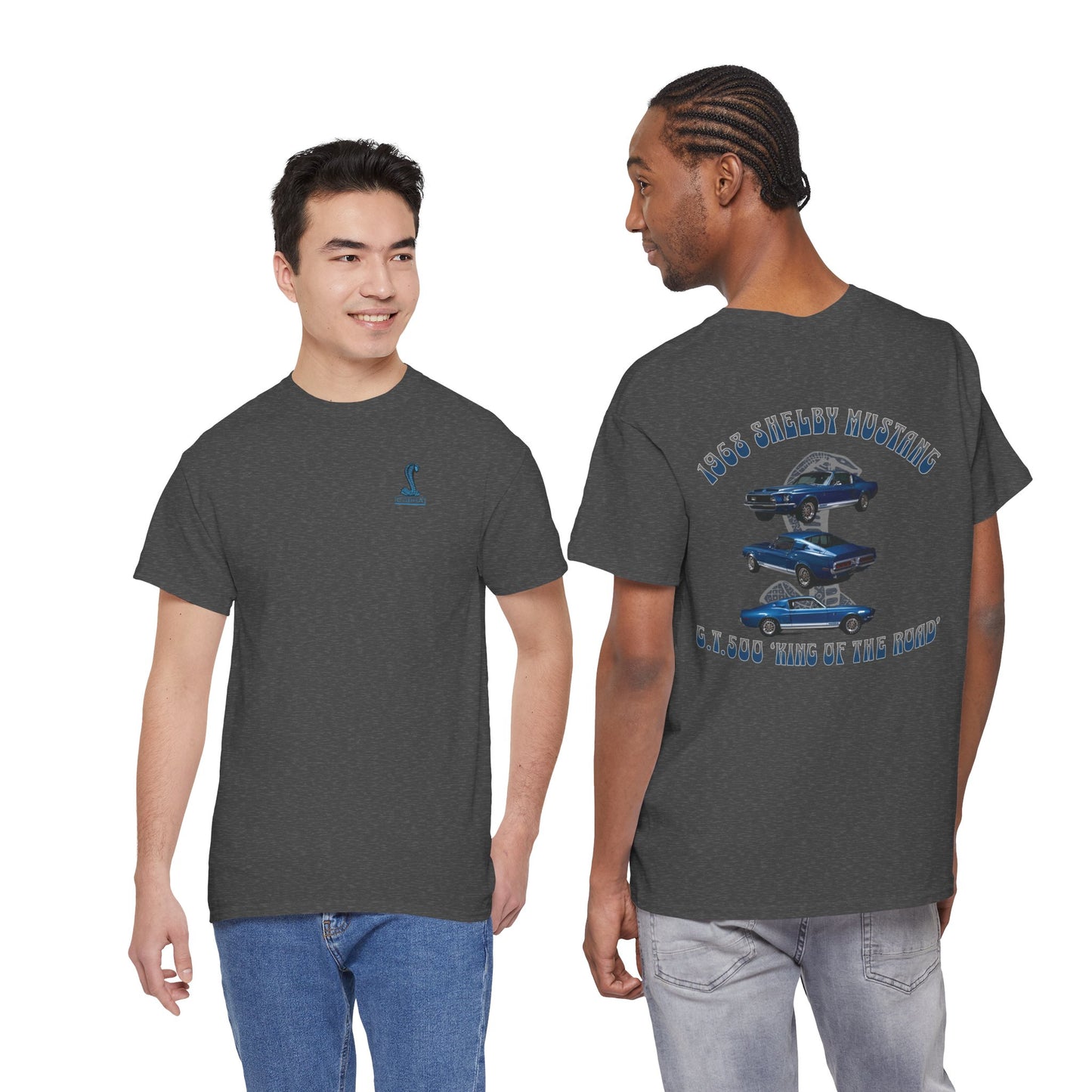 Shelby Mustang Tee — 1968 Shelby Mustang Cobra Graphic T-Shirt