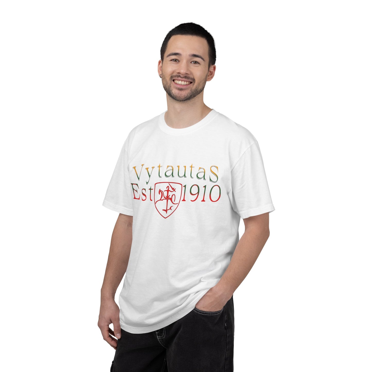 Vytautas Est. 1910 T-Shirt — Grand Rapids Aid Society Retro Logo Tee