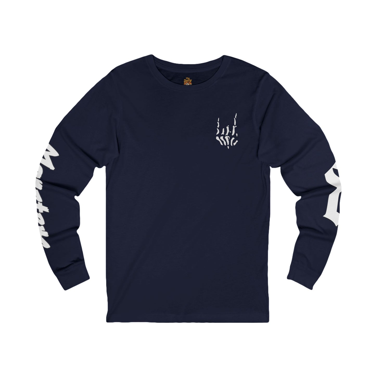 ShineDown Long Sleeve Tee — 'Monsters Are Real' Skull & Roses Gothic Graphic