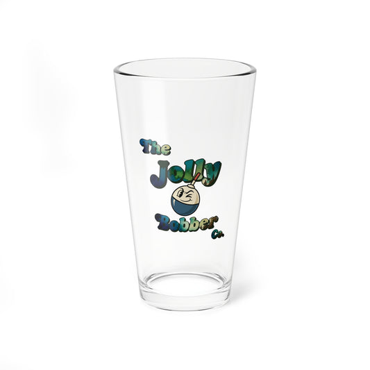 The Jolly Bobber Co.    Mixing Glass, 16oz - The Jolly Bobber 