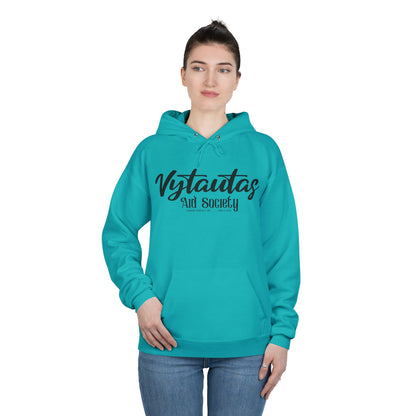 Vytautas Aid Society Hoodie — Simple Script Logo Pullover