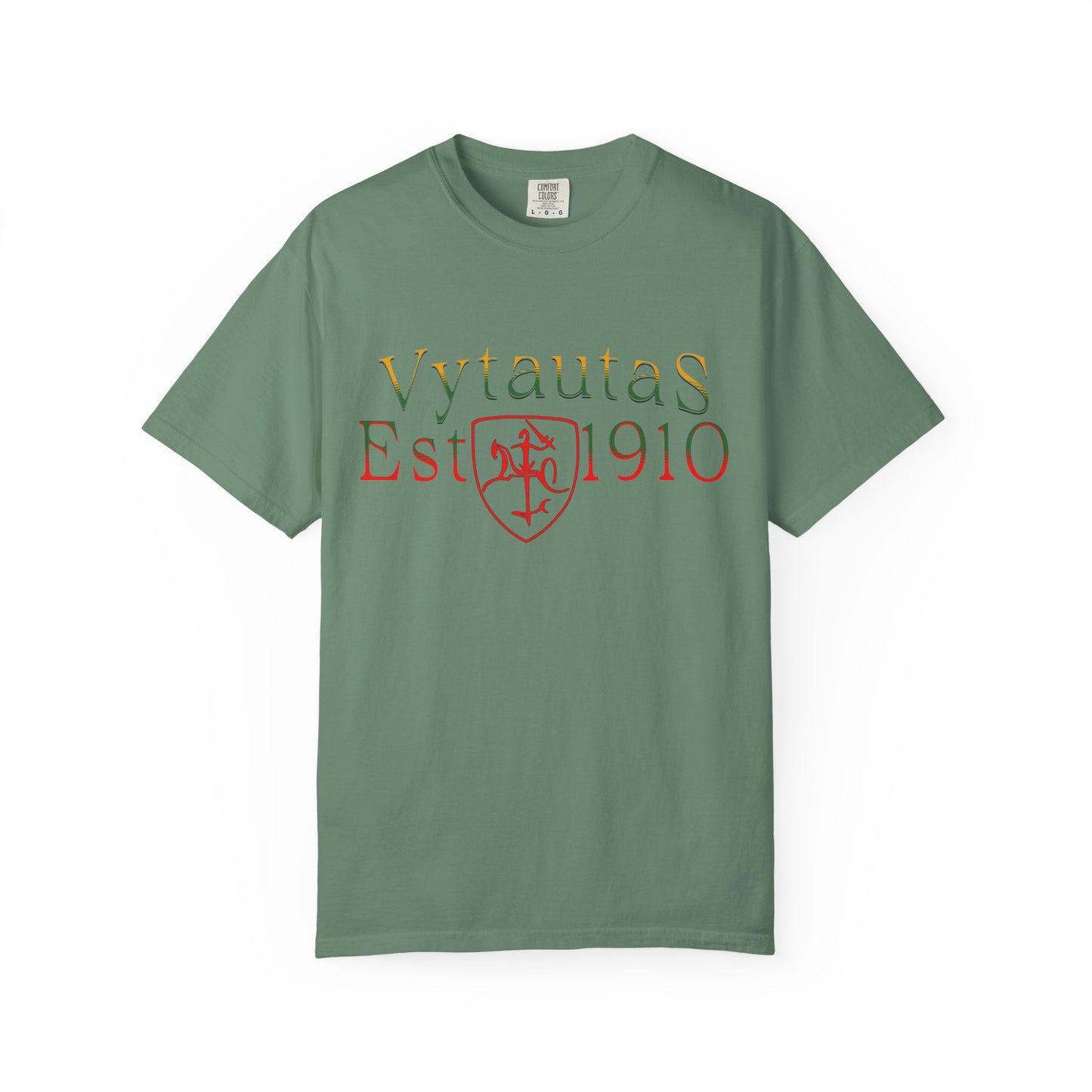 Vytautas Est. 1910 T-Shirt — Grand Rapids Aid Society Retro Logo Tee