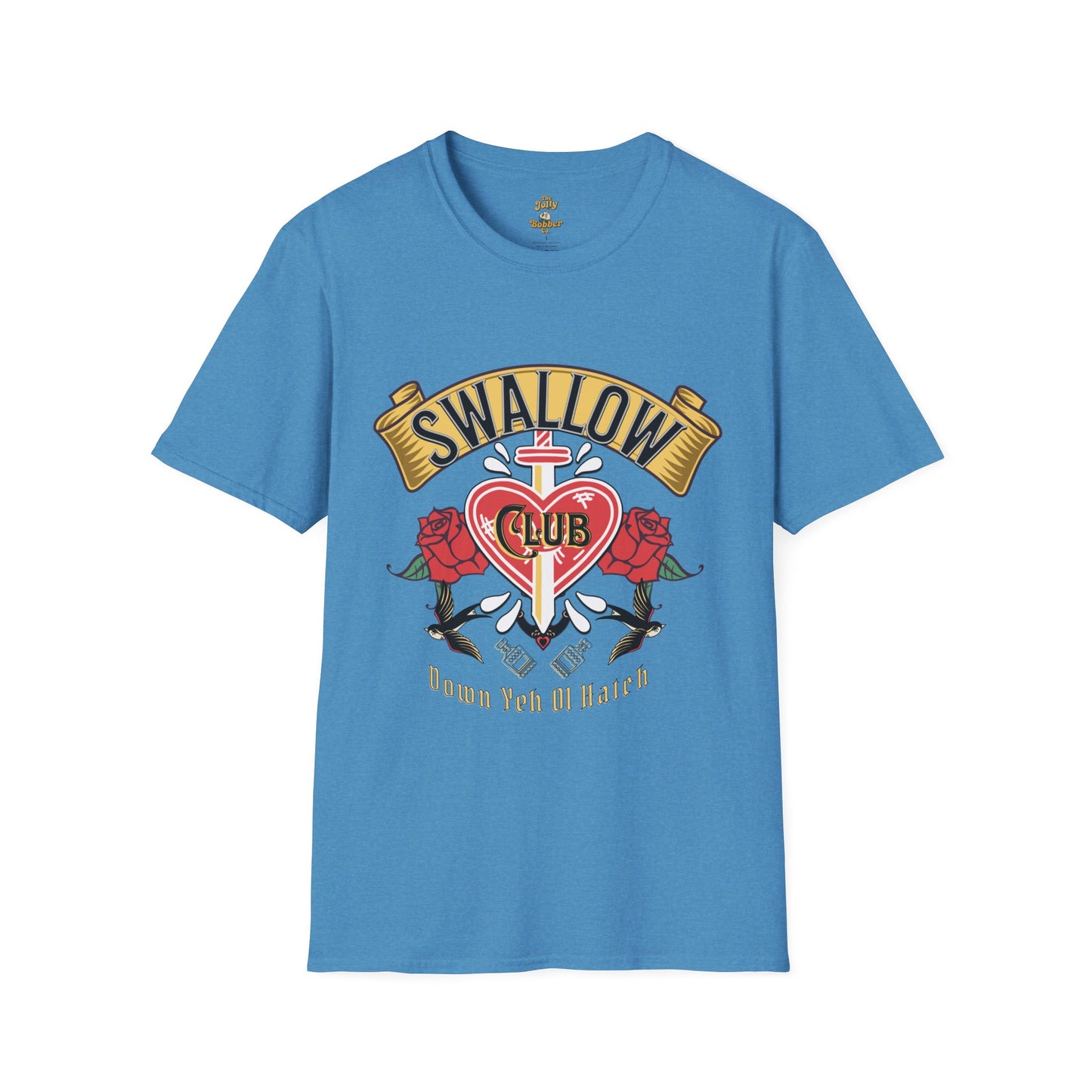 Sailors Swallow Club - Softstyle T-Shirt Unisex T-Shirt | Nautical Graphic Tee