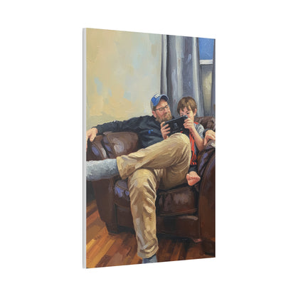Custom Family Portrait Canvas Print — Stretched 0.75"