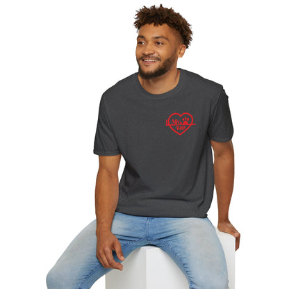 Jeep Heartbeat T-Shirt — Jeep Life Heart EKG Logo Tee