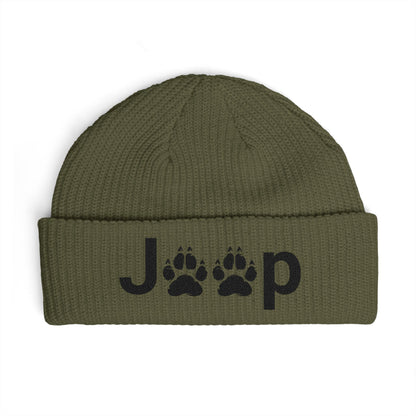 Jeep Paw Print Cuff Beanie