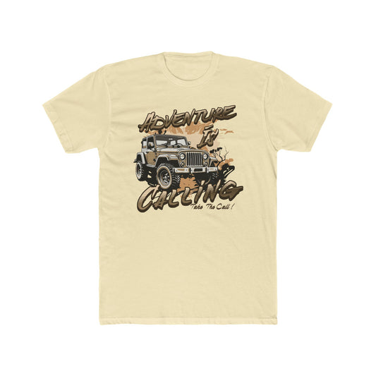 Adventure Calling Off Road Unisex Cotton Crew Tee