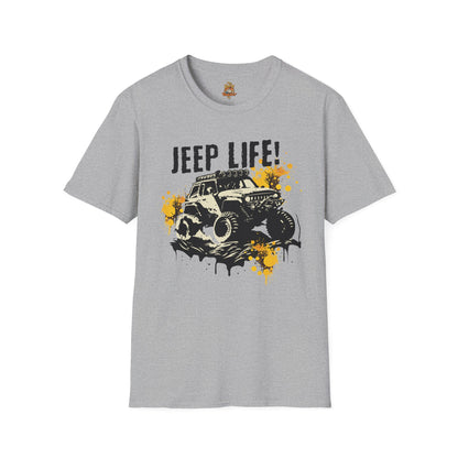 Jeep Life Unisex Softstyle off road T-Shirt