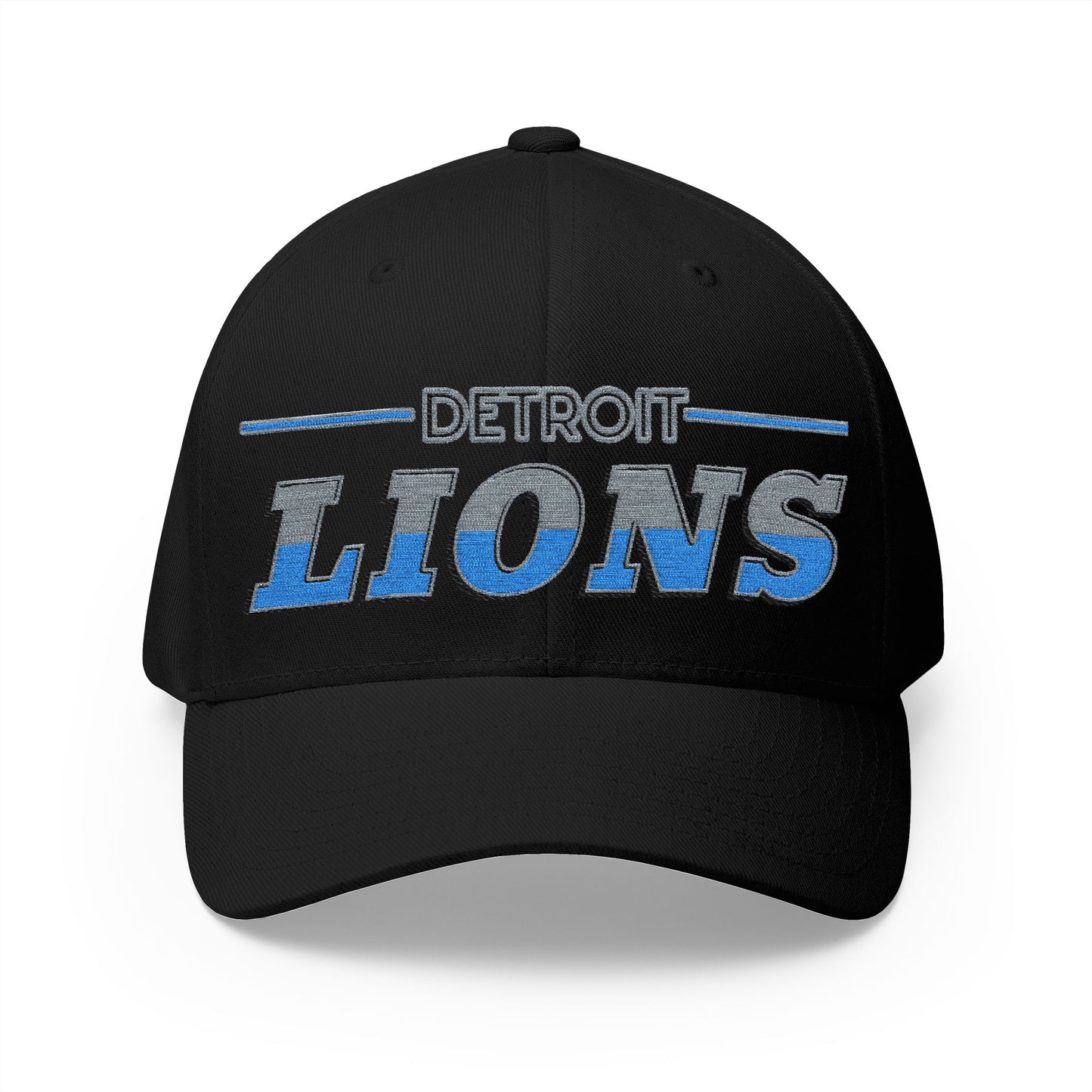 Detroit Lions Embroidered Cap Premium Quality & Style - The Jolly Bobber 