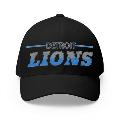 Detroit Lions Embroidered Cap Premium Quality & Style - The Jolly Bobber 