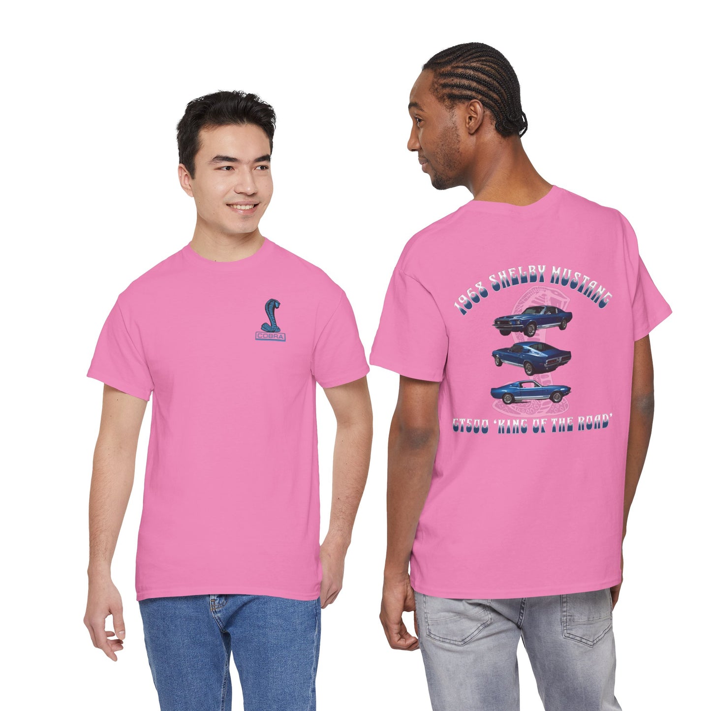 Shelby Mustang Tee — 1968 Shelby Mustang Cobra Graphic T-Shirt