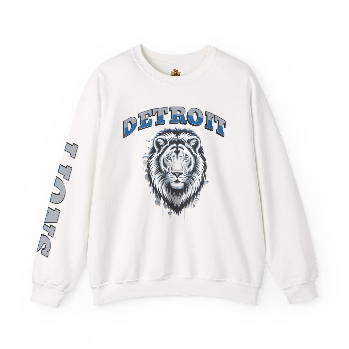 Detroit Lions Footbal Season Unisex Crewneck Sweatshirt, NFL Fan Apparel, Sports Team Hoodie, Game Day Outfit, Gift for Football Lovers - The Jolly Bobber 