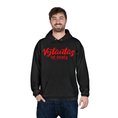 Vytautas Aid Society Hoodie — Simple Script Logo Pullover