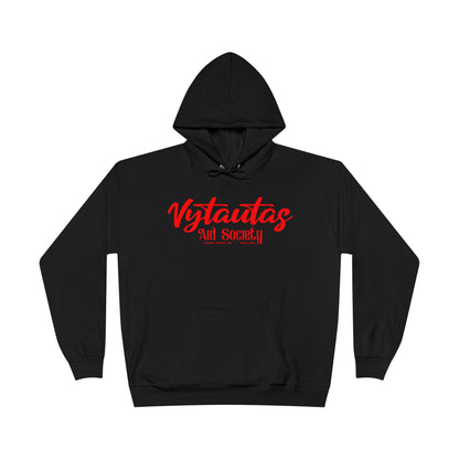 Vytautas Aid Society Hoodie — Simple Script Logo Pullover