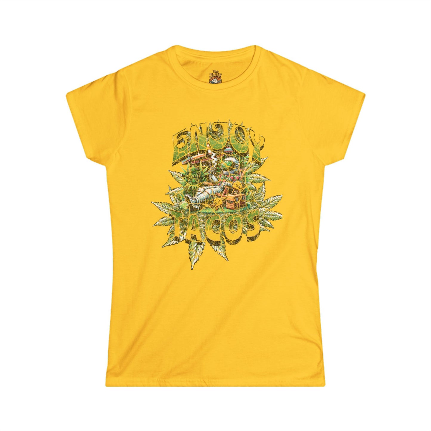 Enjoy the Tacos & Weed / Pot Women's Softstyle Tee