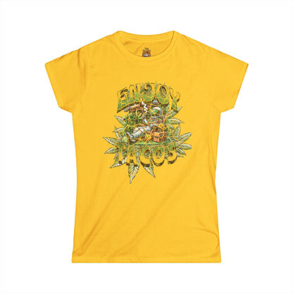 Enjoy the Tacos & Weed / Pot Women's Softstyle Tee