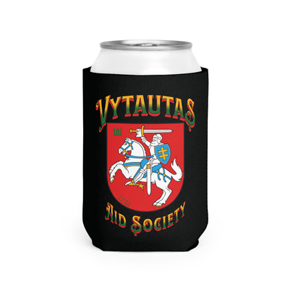 Can Cooler - Vytautas Aid Society Shield Design