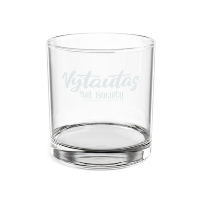 Engraved Whiskey Glass 10.5oz — Vystautas Aid Society Custom Rocks Glass