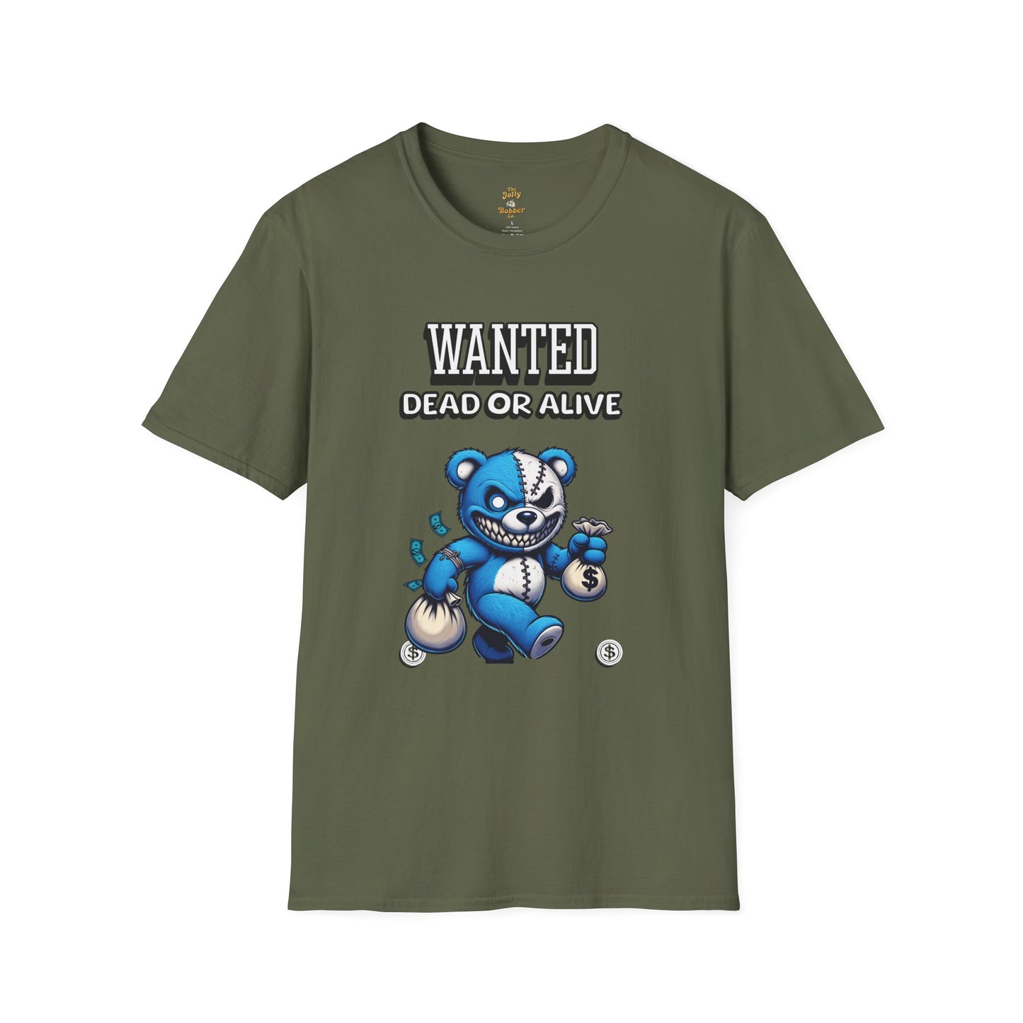Teddy Wanted T-Shirt - The Jolly Bobber 