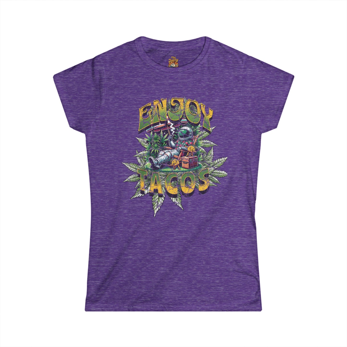 Enjoy the Tacos & Weed / Pot Women's Softstyle Tee