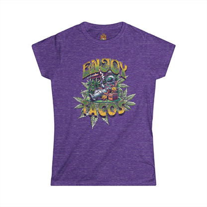 Enjoy the Tacos & Weed / Pot Women's Softstyle Tee