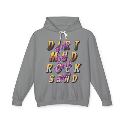 Mud Girls get dirty too Unisex Hoodie - Dirt, Rock, and Sand off road Lightweight Sweatshirt