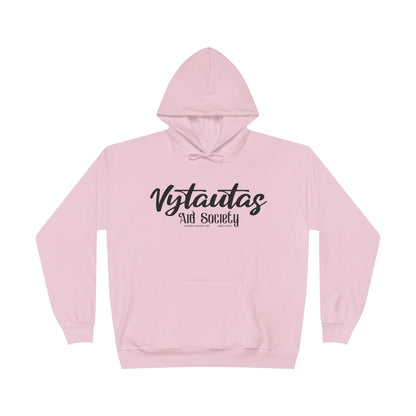 Vytautas Aid Society Hoodie — Simple Script Logo Pullover
