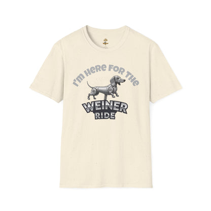 I'm Here for the Weiner Ride - T-Shirt - The Jolly Bobber 