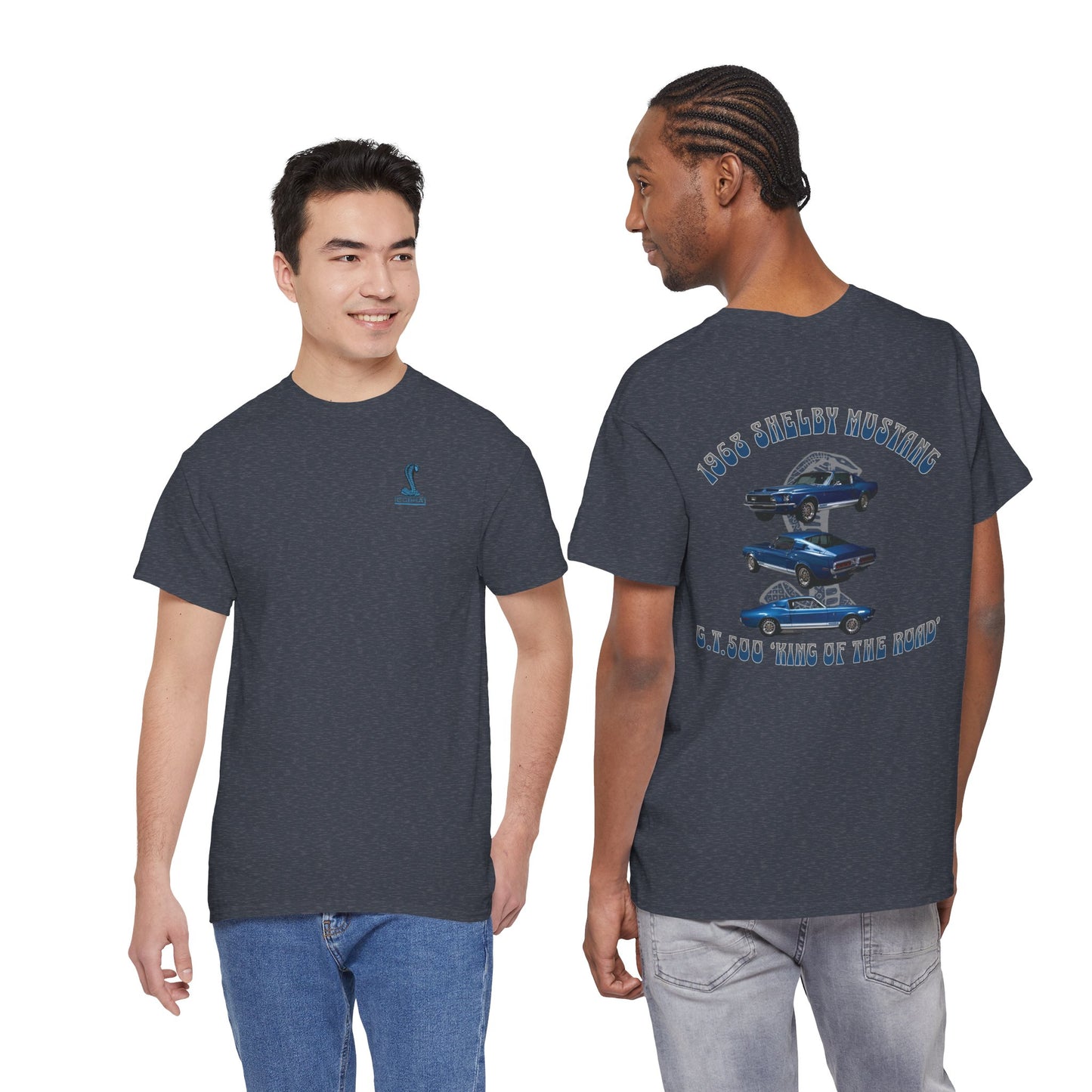 Shelby Mustang Tee — 1968 Shelby Mustang Cobra Graphic T-Shirt
