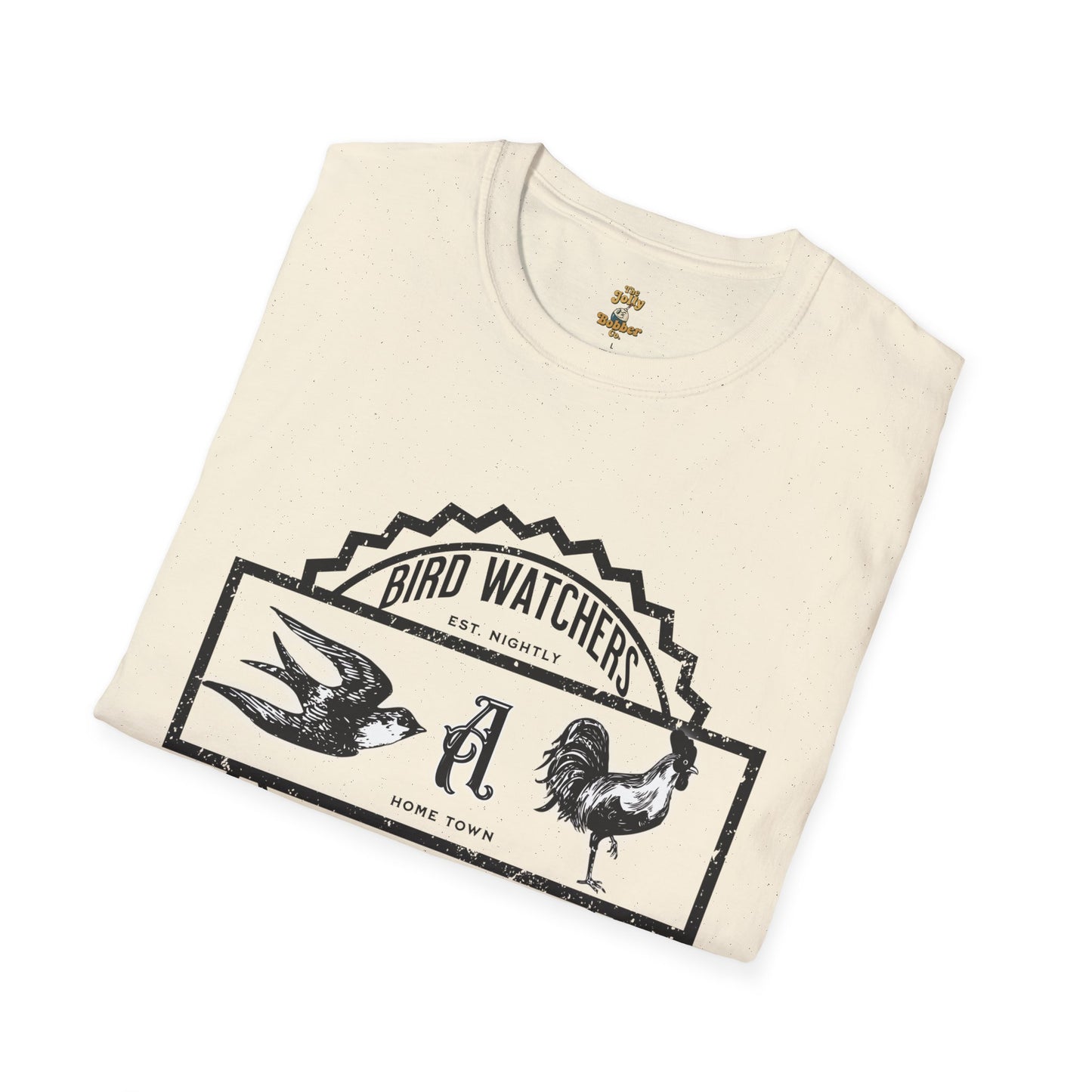 The Jolly Bobber Co. Bird Watching Club Adult Tee