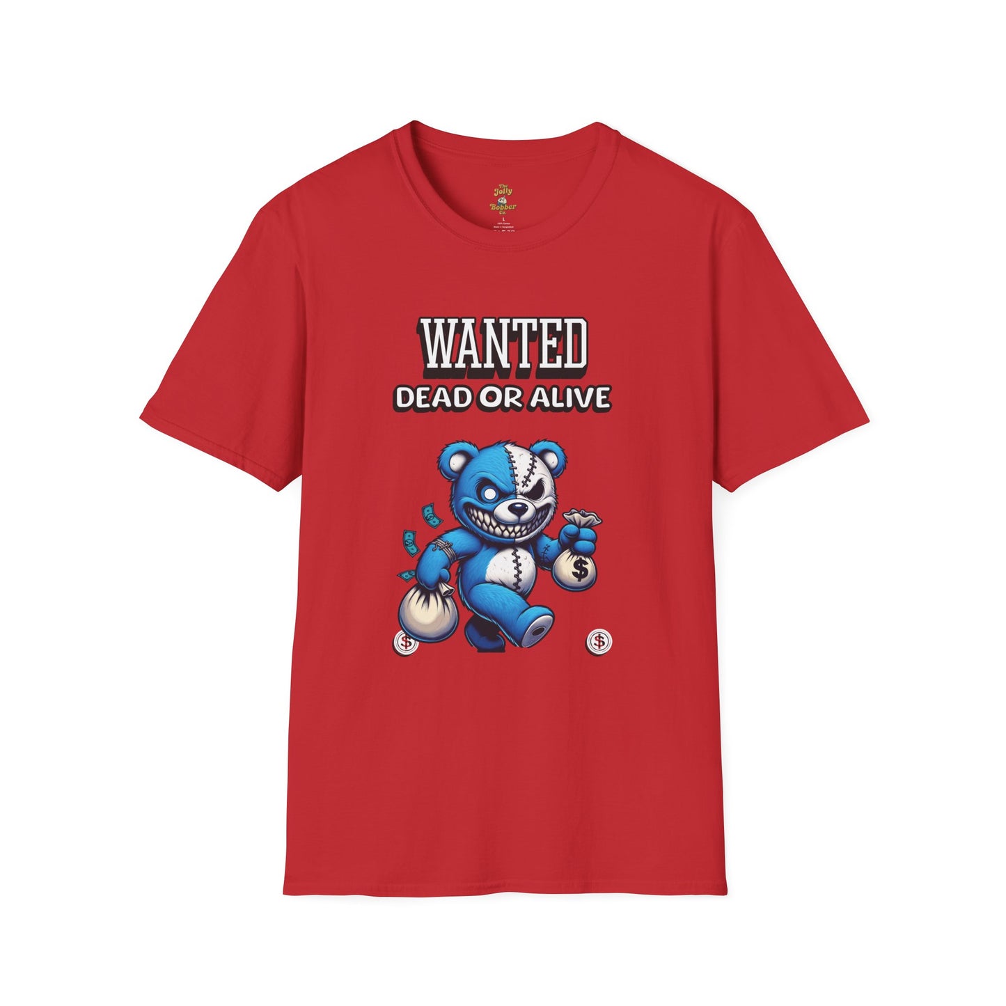 Teddy Wanted T-Shirt - The Jolly Bobber 