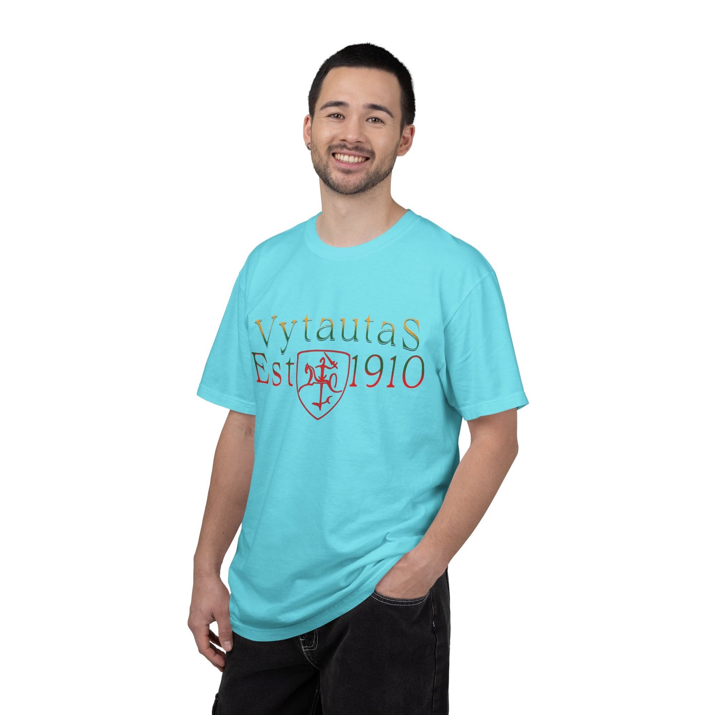 Vytautas Est. 1910 T-Shirt — Grand Rapids Aid Society Retro Logo Tee