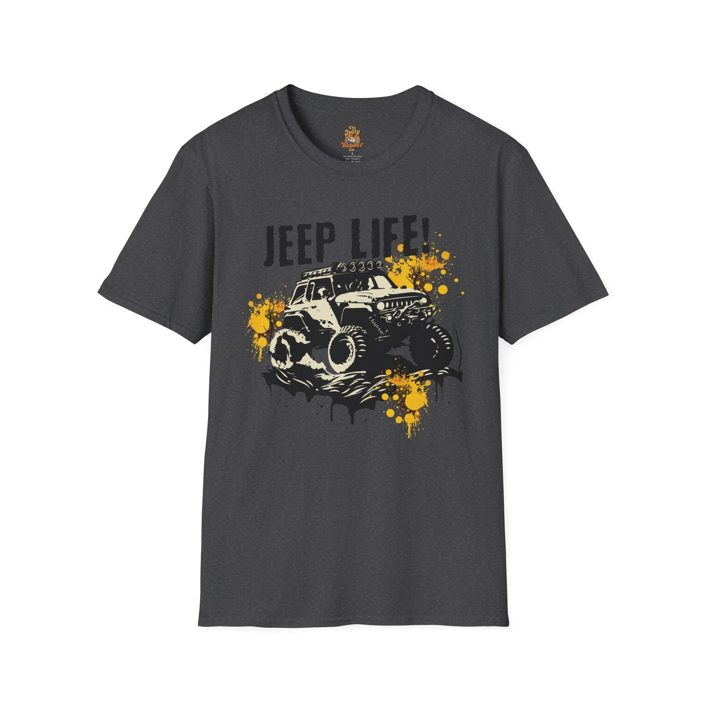 Jeep Life Unisex Softstyle off road T-Shirt