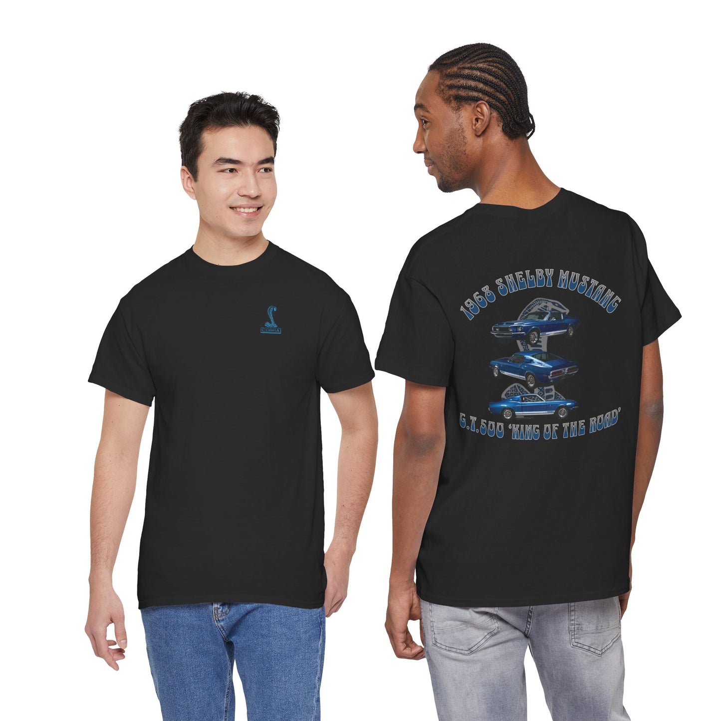 Shelby Mustang Tee — 1968 Shelby Mustang Cobra Graphic T-Shirt