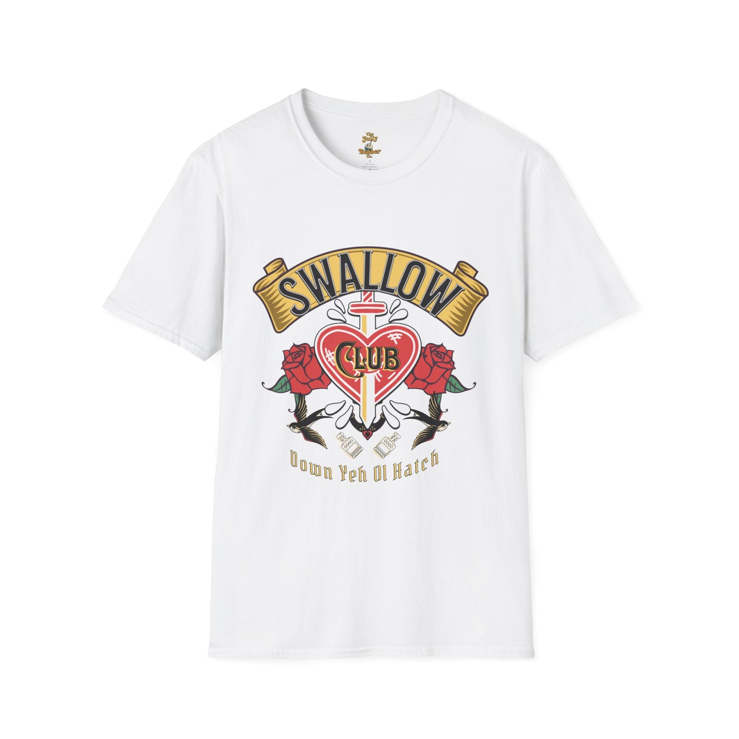 Sailors Swallow Club - Softstyle T-Shirt Unisex T-Shirt | Nautical Graphic Tee