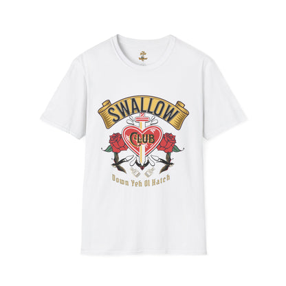 Sailors Swallow Club - Softstyle T-Shirt Unisex T-Shirt | Nautical Graphic Tee