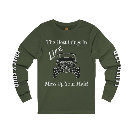 Side-by-Side UTV Long Sleeve Tee — Off-Road Ranger Graphic