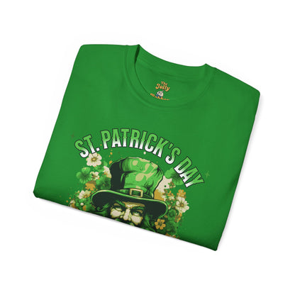St. Patrick's Day Lucky Charm T-Shirt — Leprechaun Beer Mug Design