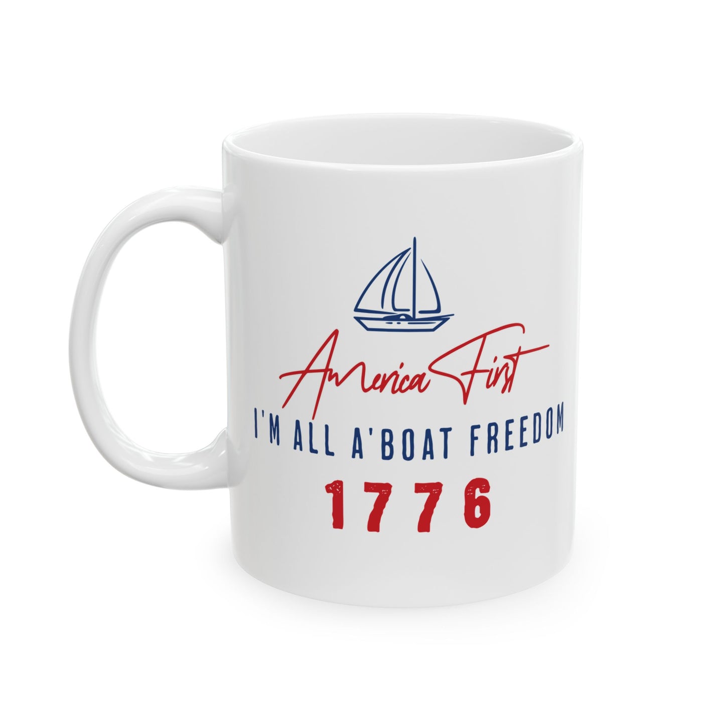Patriotic Mug - America First 11oz/15oz