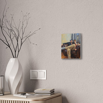 Custom Family Portrait Canvas Print — Stretched 0.75"
